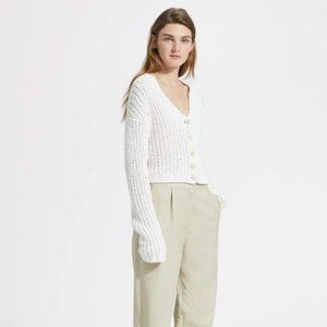 Theory Cotton Nylon Ribbed Cardigan - NWT